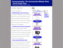 Tablet Screenshot of accessoriestire.com